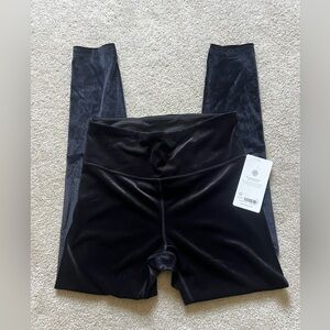 Athleta elation velvet leggings size M